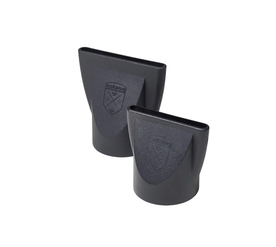 Concentrator nozzles small and large