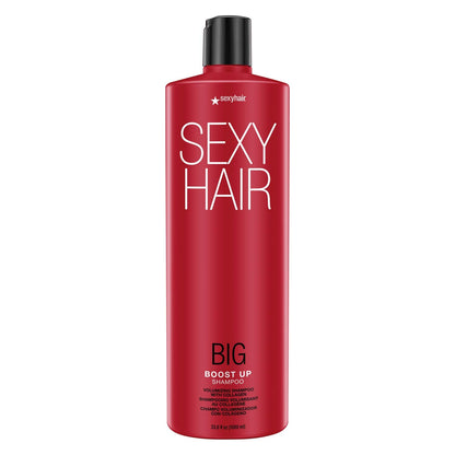 Sexy Hair Big Boost Up Volumizing Shampoo w/ Collagen 33oz.