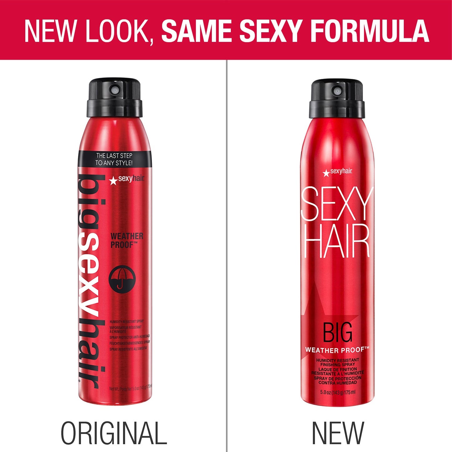 Sexy Hair Big Sexy Hair Weather Proof Humidity Resistant Spray