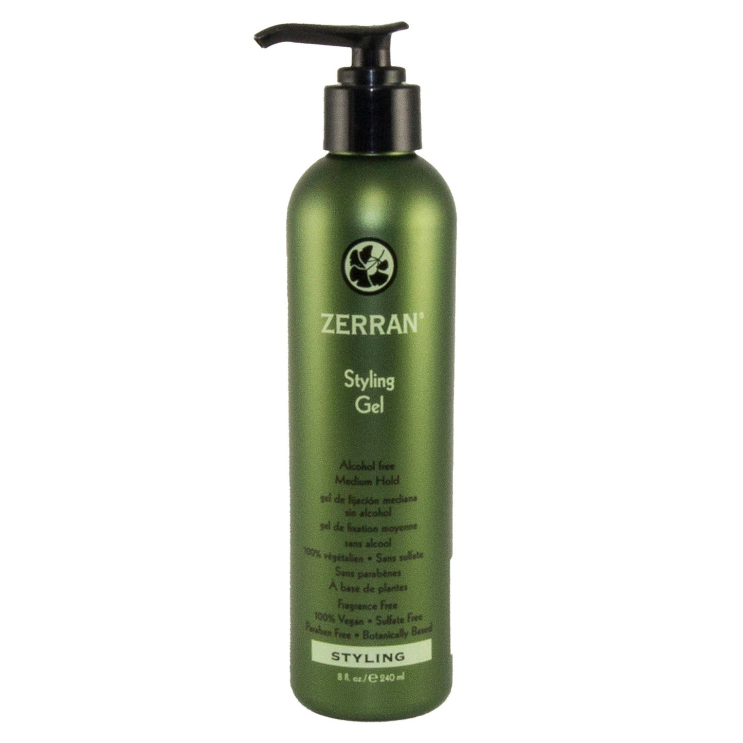 Zerran Styling Gel 8oz.