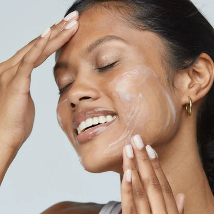 Dermalogica UltraCalming Cleanser application on model