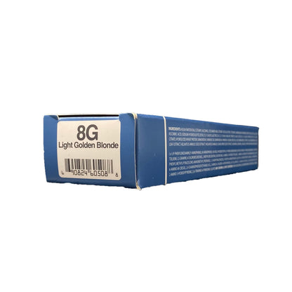 Vivitone Permanent Cream Hair Color 8G Light Golden Blonde