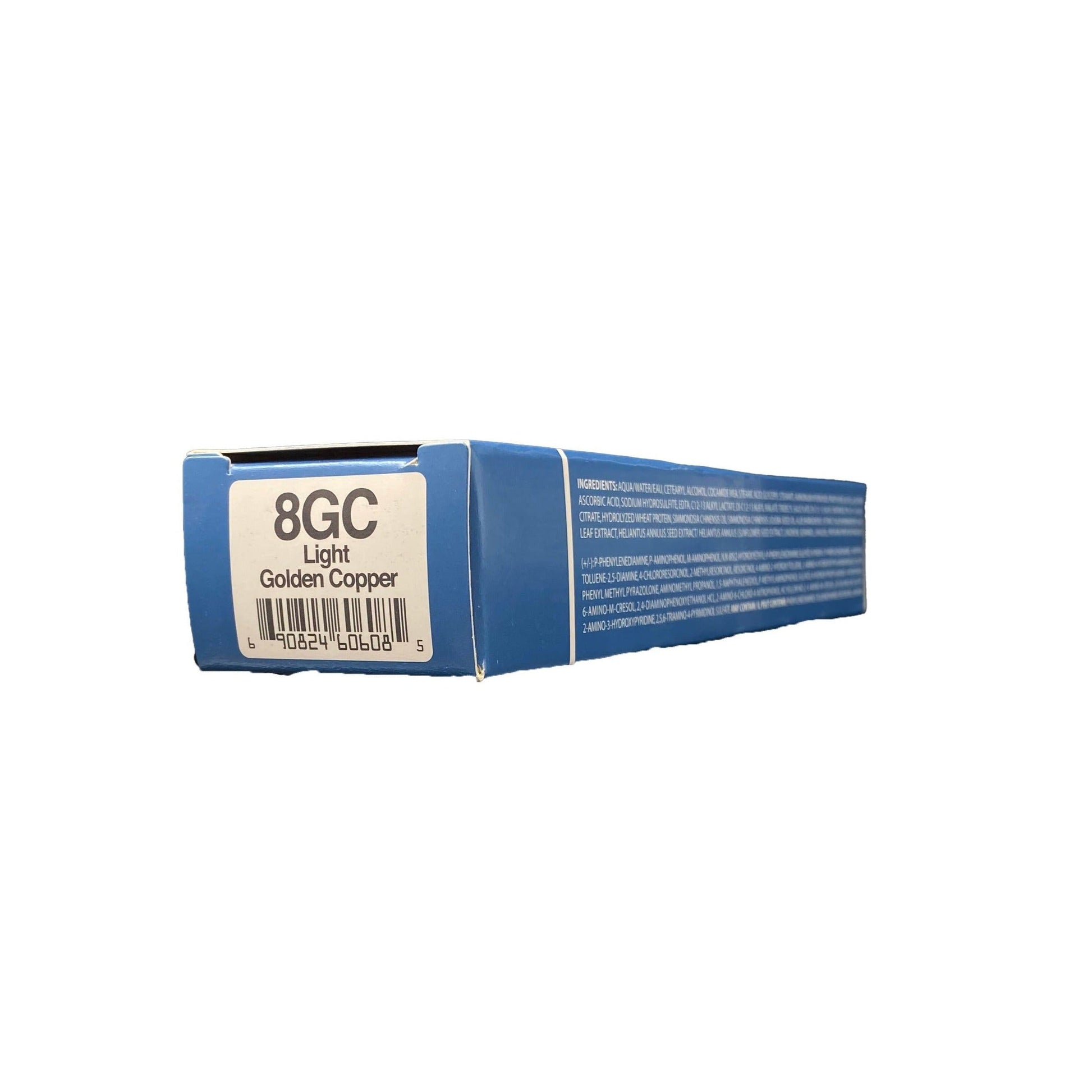 Vivitone Permanent Cream Hair Color 8GC Light Golden Copper