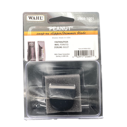 Wahl Professional Peanut Snap-On Clipper/Trimmer Blade - Black
