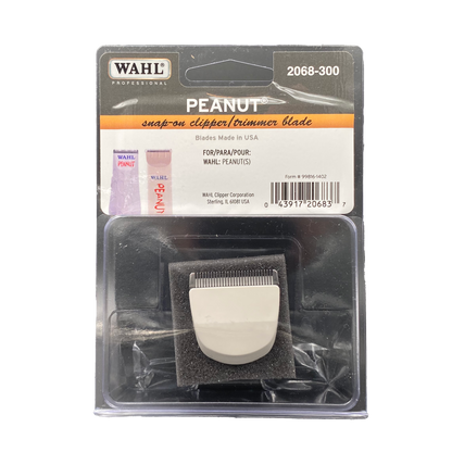 Wahl Professional Peanut Snap-On Clipper/Trimmer Blade - White