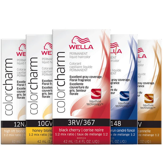 Wella Color Charm Permanent Liquid Color 1.4oz.