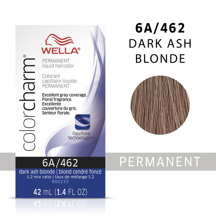 Wella Color Charm Permanent Liquid Color 1.4oz. 6A Dark Ash Blonde