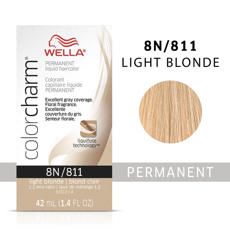 Wella Color Charm Permanent Liquid Color 1.4oz. 8N Light Blonde