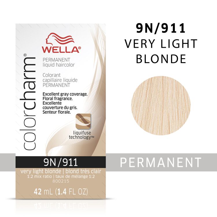 Wella Color Charm Permanent Liquid Color 1.4oz. 9N Very Light Blonde