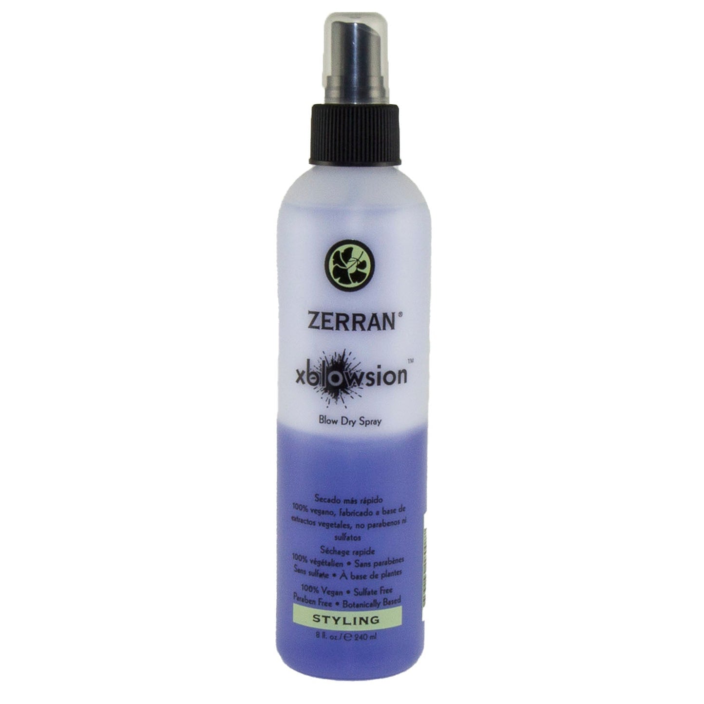 Zerran Xblowsion Blow Dry Spray 8oz.