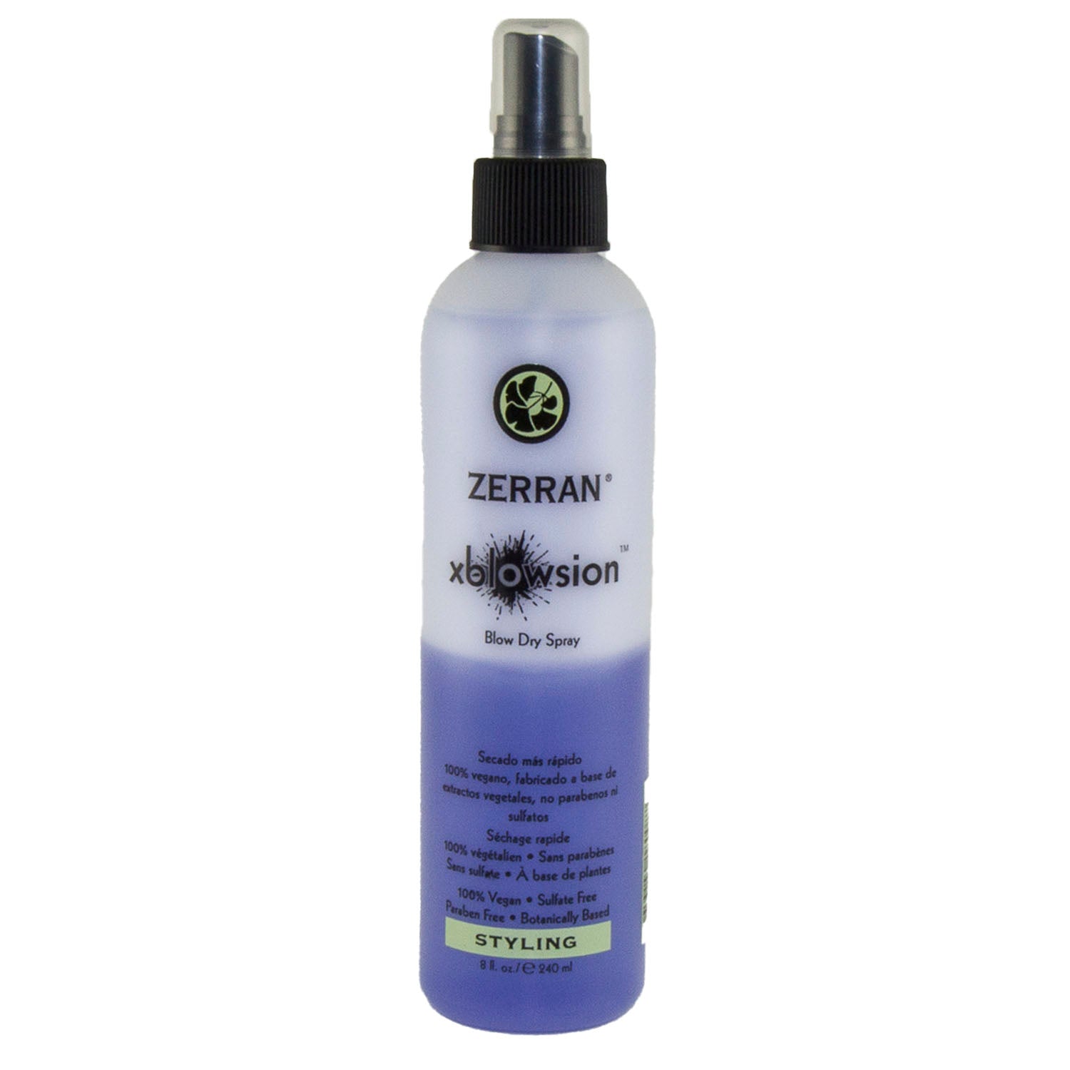 Zerran Xblowsion Blow Dry Spray 8oz.