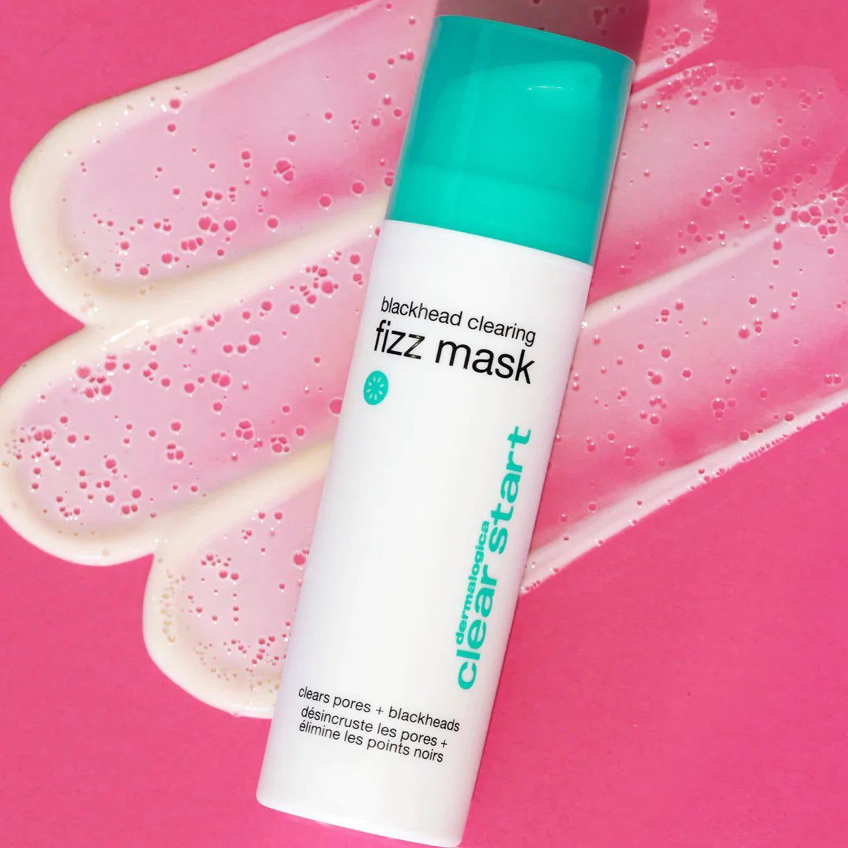 Dermalogica Clear Start Blackhead Clearing Fizz Mask product texture