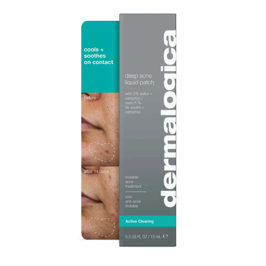 Dermalogica Deep Acne Invisible Liquid Patch 0.5oz. box