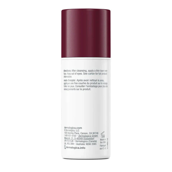 Dermalogica Dynamic Skin Retinol Serum back of the bottle