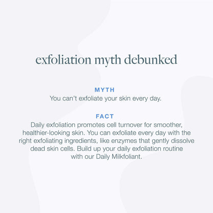 Exfoliation myth debunked according to Dermalogica