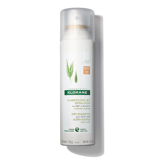 Klorane Dry Shampoo with Oat Milk for Dark Hair 3.2oz.