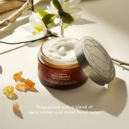 Fragrance: blend of spicy amber and sweet floral notes