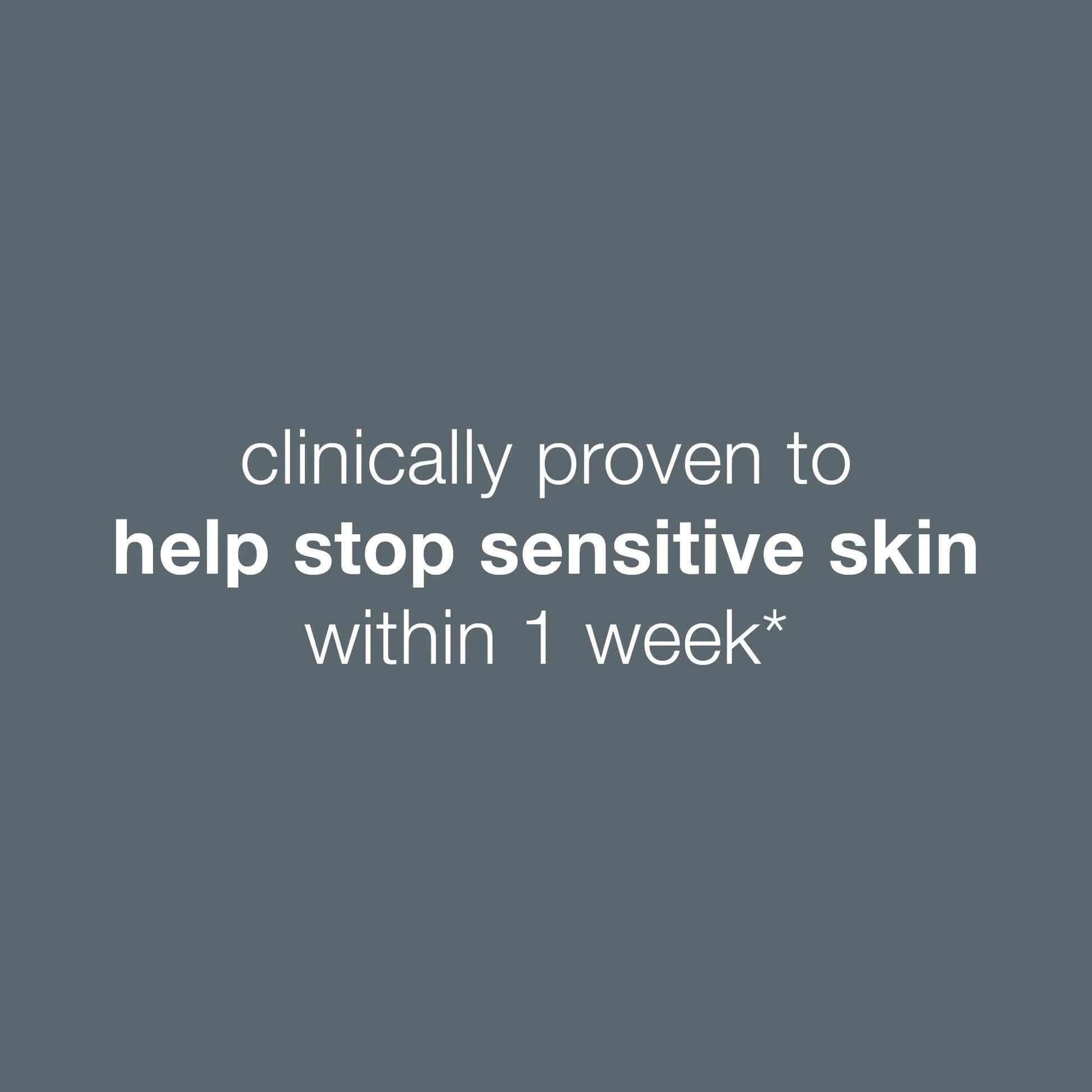 Dermalogica Stabilizing Repair Cream is clinically proven to help stop sensitive skin within 1 week*