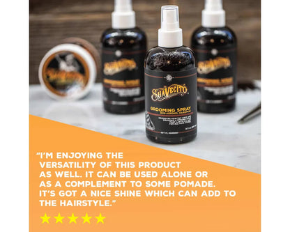 Suavecito Grooming Spray non- aerosol testimonial